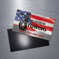 Schleppfirma Patriotic Metal Tow Truck Hook