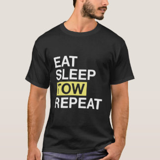 Schleppgeschenk für Schleppfahrer zum Schlafschlep T-Shirt