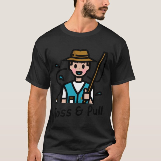 Schleppnetzfischerei für Männer 3 T-Shirt (Vorderseite)