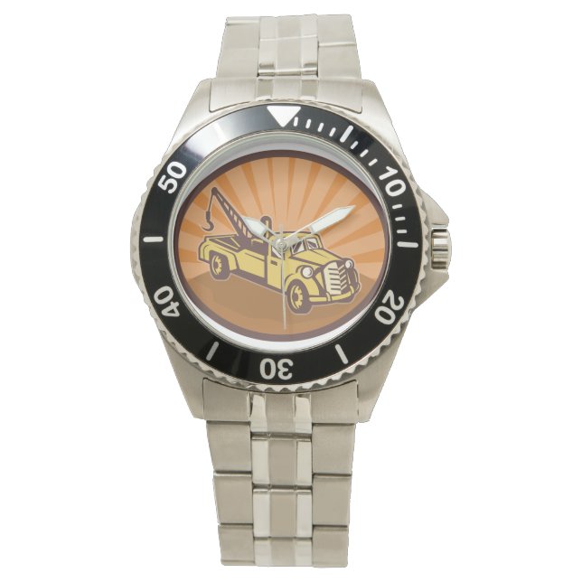 Schlepptagebau Armbanduhr (Vorderseite)
