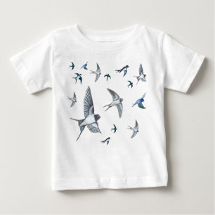 Schleppvögel Baby T-shirt