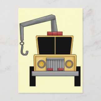 Schleppwagen Postkarte