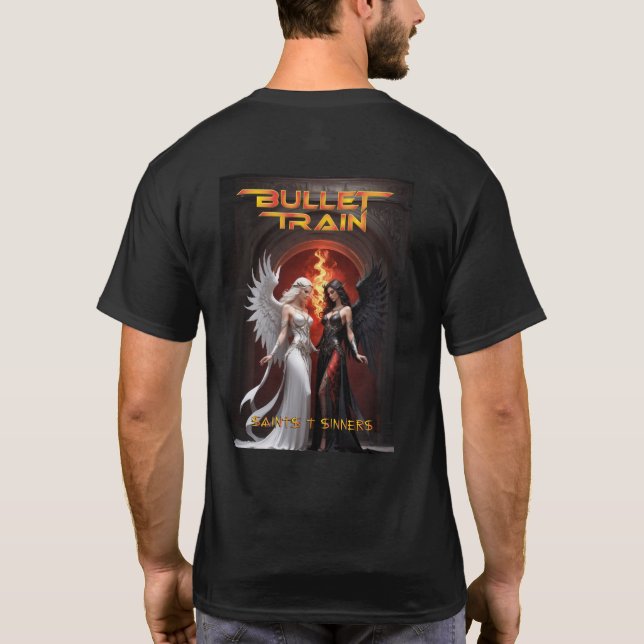 Schleppzug T Teufel - Engel Back T-Shirt (Rückseite)