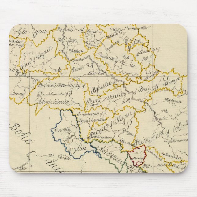 Schlesien Mousepad (Vorne)