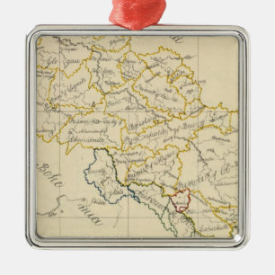 Schlesien Ornament Aus Metall