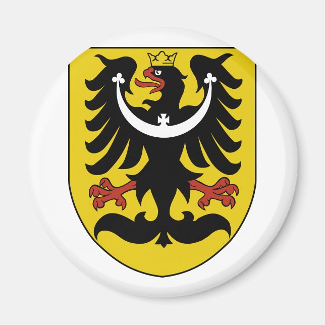 Schlesien, Tschechien Magnet (Vorne)