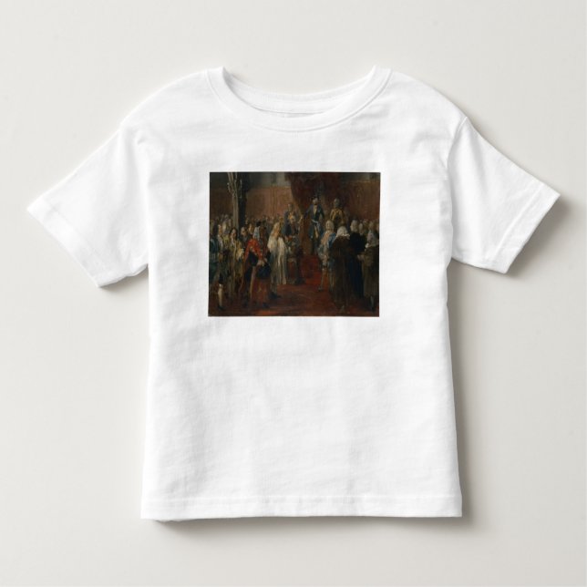 Schlesische Ehrerbietungsszene, 1855 Kleinkind T-shirt (Vorderseite)