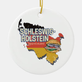 Schleswig-Holstein Deutschland Bundesstaatlicher S Keramik Ornament