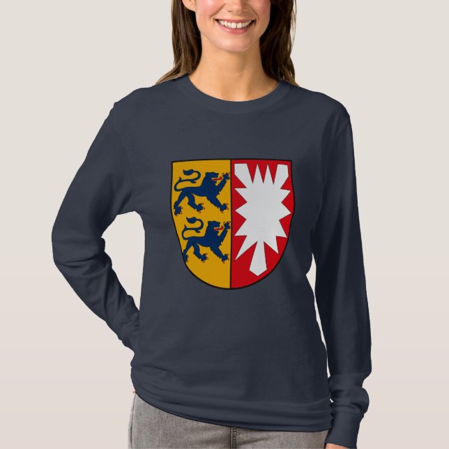 Schleswig-Holstein Wappen T - Shirt (Vorderseite)