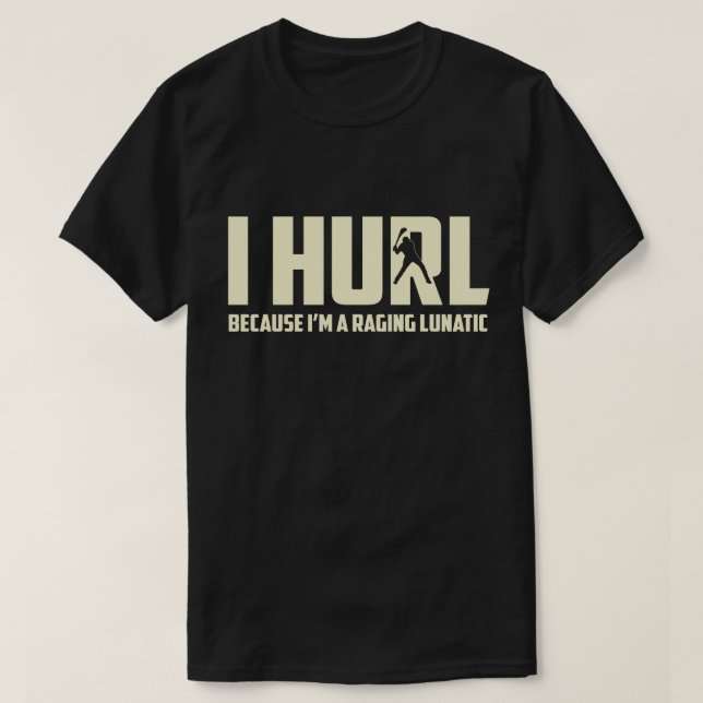Schleudernlustiges Geschenk für ihn, sie T-Shirt (Design vorne)