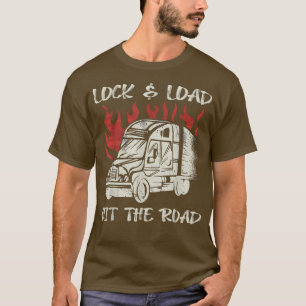 Schleusen und Laden des Lastwagenfahrers T-Shirt