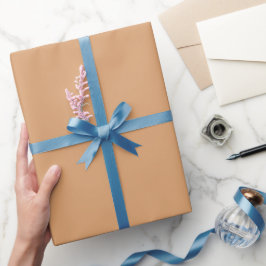 Schlicht Buff Tan Color Shade Tone Geschenkpapier