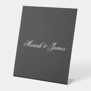 Schlicht Elegante Minimalistisch Moderne Sockelschild