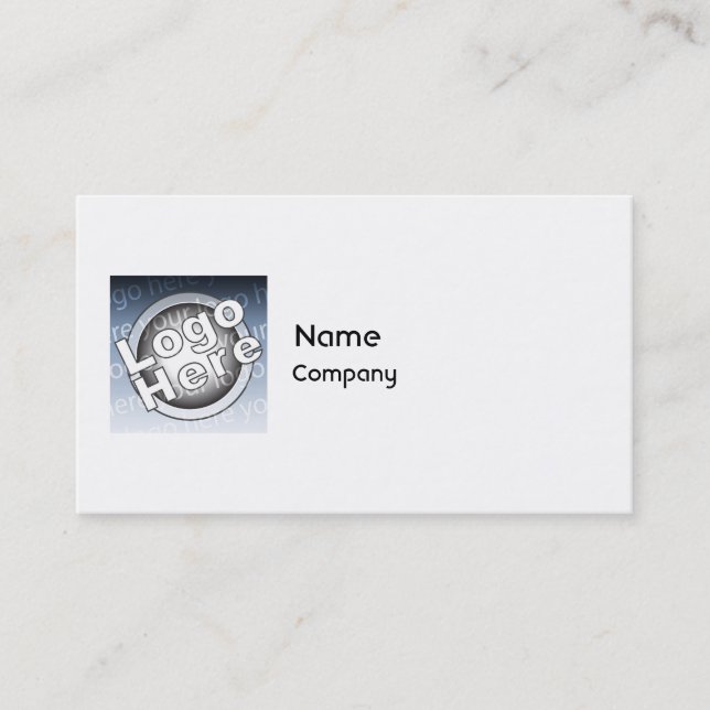 Schlicht - Geschäft Visitenkarte (Vorderseite)