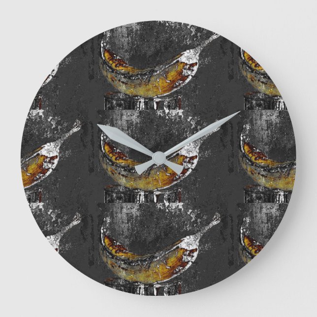 schlicht große wanduhr (Vorderseite)