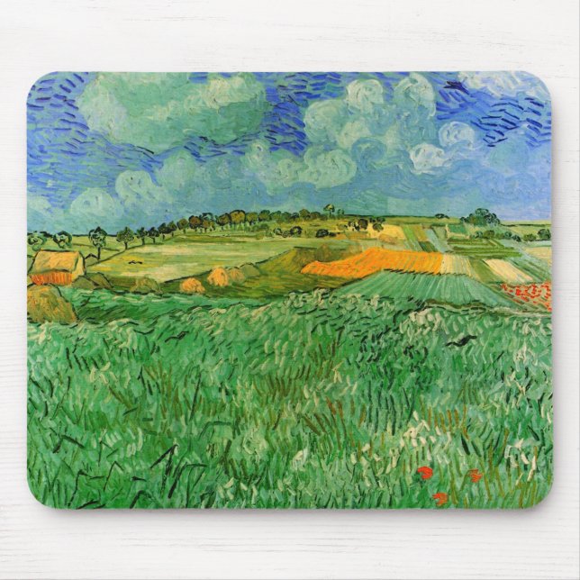 Schlicht in der Nähe von Auvers Mousepad (Vorne)