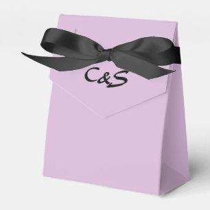 Schlicht Lavendel Mit Monogramm Gevor Box Geschenkschachtel