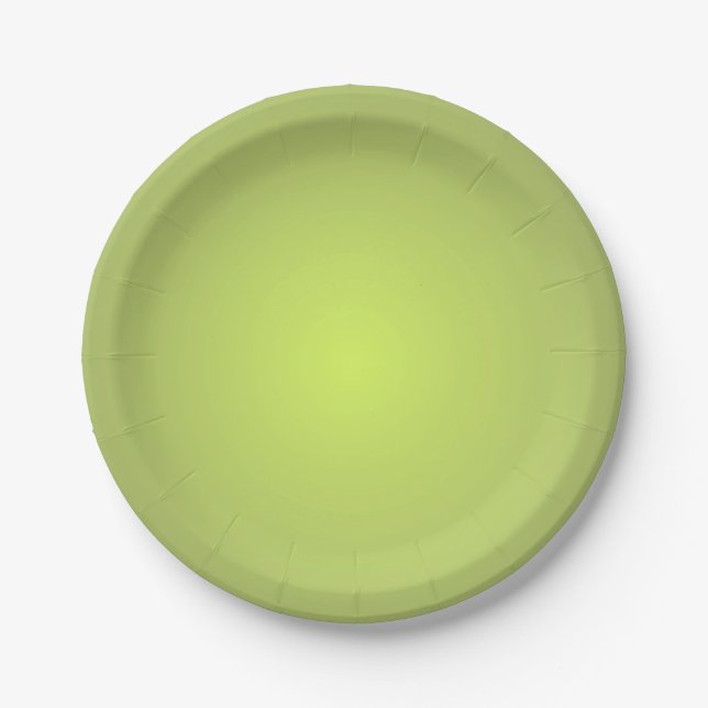 Schlicht Lemon Limon Pappteller (Vorderseite)