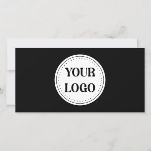 Schlicht, modern, poliert und anpassbar. dankeskarte