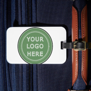 Schlicht, modern, poliert und anpassbar. gepäckanhänger