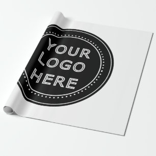 Schlicht, modern, poliert und anpassbar. geschenkpapier