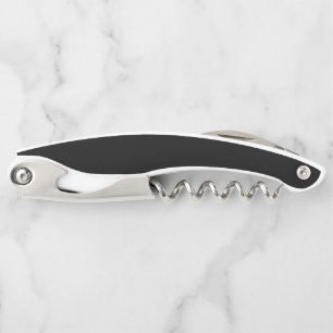 Schlicht, modern, poliert und anpassbar. kellnermesser