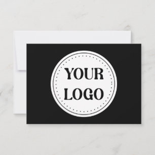 Schlicht, modern, poliert und anpassbar. mitteilungskarte