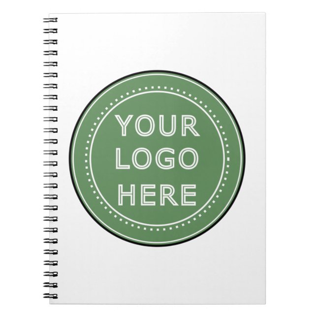 Schlicht, modern, poliert und anpassbar. notizblock (Vorderseite)