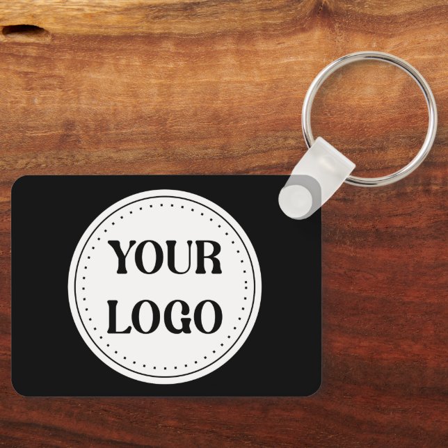 Schlicht, modern, poliert und anpassbar. schlüsselanhänger (Vorderseite)