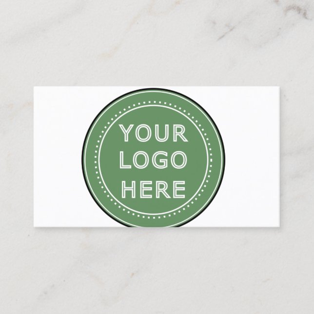 Schlicht, modern, poliert und anpassbar. terminkarte (Vorderseite)