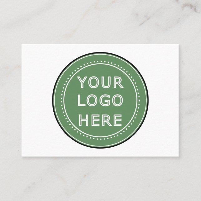 Schlicht, modern, poliert und anpassbar. visitenkarte (Vorderseite)