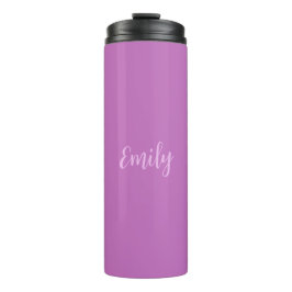 Schlicht Orchid & Lilac Modernes Minimalistisch Thermosbecher