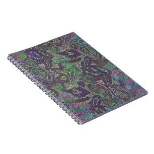 Schlicht Paisley 2 Notizblock