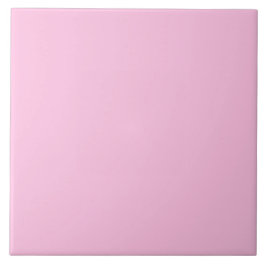 Schlicht rosa Keramik Tile. Fliese