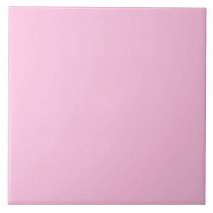 Schlicht rosa Keramik Tile. Fliese