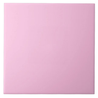 Schlicht rosa Keramik Tile. Fliese