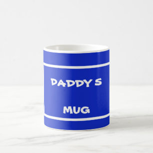 Schlicht Royal Blue Daddys Tasse