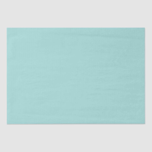 Schlicht Solid Aquamarin Seidenpapier (Vorderseite)