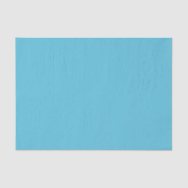 SCHLICHT SOLID BLUE | TISSUPAPIER SEIDENPAPIER (Vorderseite)
