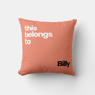 schlicht und einfach kissen