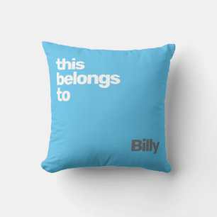 schlicht und einfach kissen