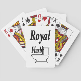 Schlicht und schlicht in der Farbe weiß klassisch Spielkarten