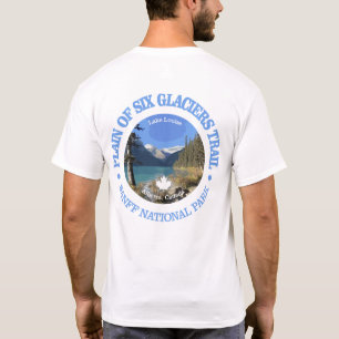 Schlicht von sechs Gletscherwanderwegen (rd) T-Shirt