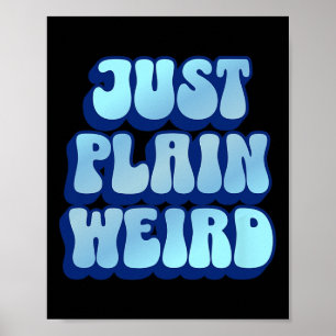 Schlicht Weird - Kamala Harris 2024 Poster