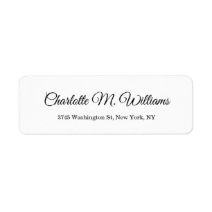 Schlicht-weiß Minimalistisch Beruflich
