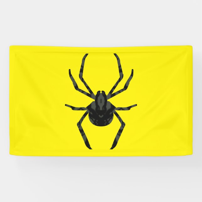 Schlichte Alte Spinne Banner (Horizontal)