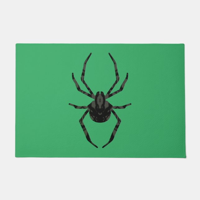 Schlichte Alte Spinne Fußmatte (Vorderseite)