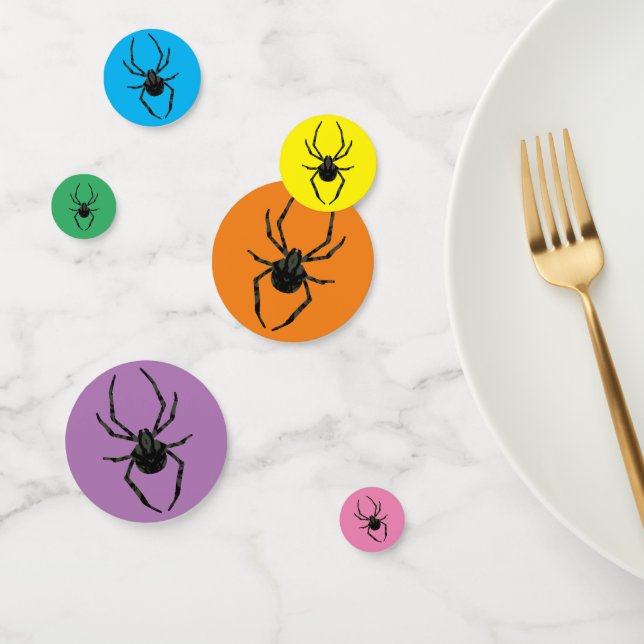 Schlichte Alte Spinne Konfetti (Gruppe)