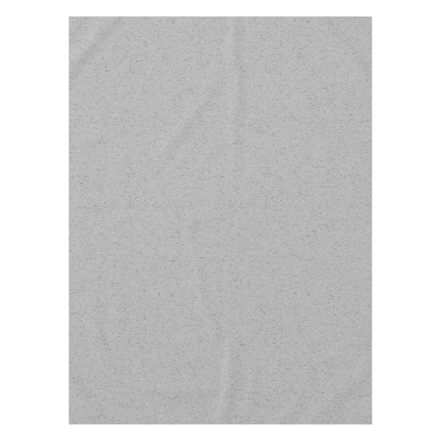 Schlichte Aschefarbe Tischdecke (Vorderseite)
