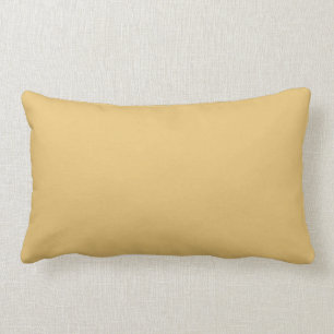 Schlichte Aspen-Gold-Farbe Lendenkissen